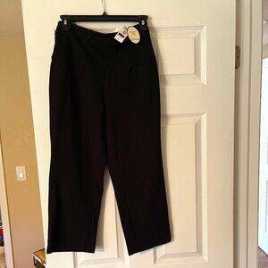 Soma Slimming Lounge Wear Black Crop Pants Size S Small XS NWTs